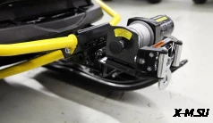 Кронштейн для крепления лебедки под квадрат (черный) S800 5900300