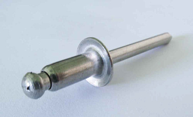 Заклепка 4,8х10 DIN 7337 сталь/сталь 