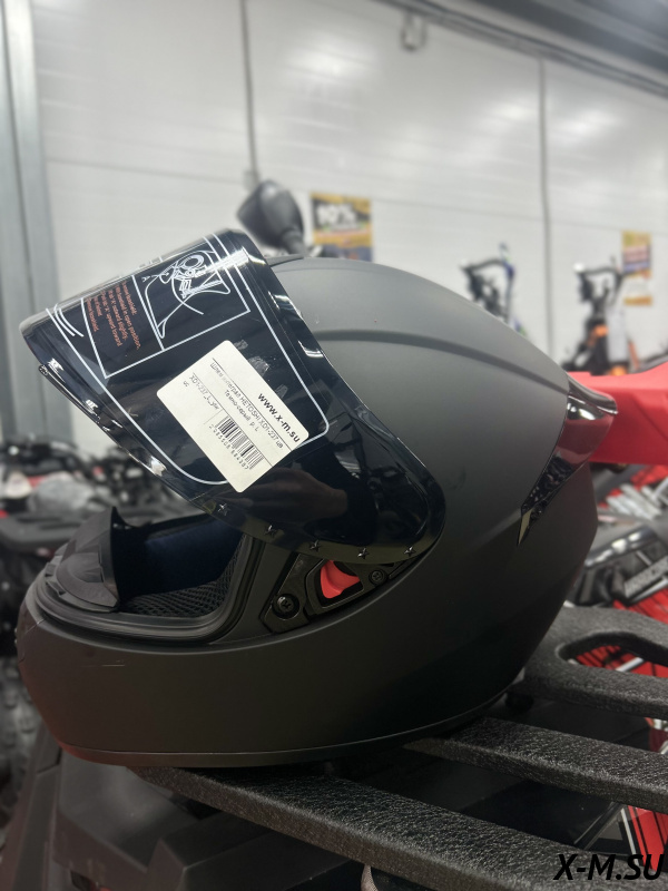 Шлем интеграл HETOSHI XD1-237 цв. Темно-серый  р. M