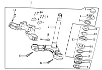 Траверса МОТОЦИКЛА Racer RC150-23A Tourist