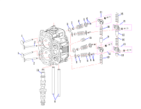 Клапана 4-Х ТАКТНОГО ПЛМ HIDEA F20FHS