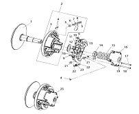 Регулятор центробежный нового образца СНЕГОХОДА РУССКАЯ МЕХАНИКА БУРАН 4Т