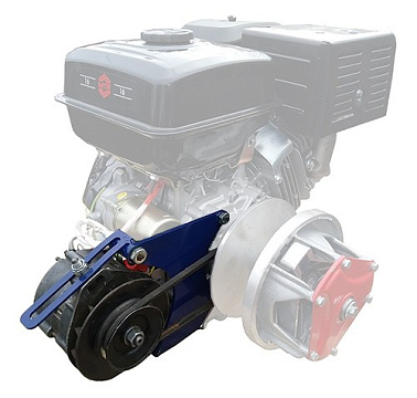 Генератор автомобильного типа (Комплект с установкой) новый