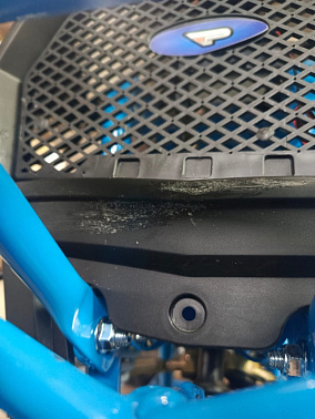 Квадроцикл PROMAX МАЙНКРАФТ KIDS 125 БелыйСиний