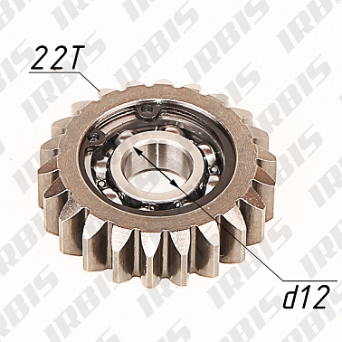 Шестерня задней передачи 139FMB,147FMH,152FMH (22Т); ATV50-125