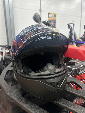 Шлем интеграл HETOSHI XD1-237 цв. Темно-серый  р. M