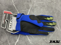 Перчатки взрослые FOX XD2-1 цв. Синий  р. L