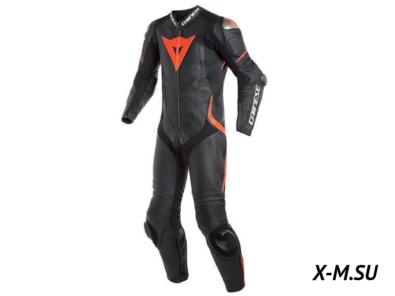 Комбинезон кож. LAGUNA SECA 4 1PC PERF. BLACK/BLACK/FLUO-RED Комбинезон кож. LAGUNA SECA 4 1PC PERF. BLACK/BLACK/FLUO-RED