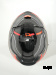 Шлем модуляр HETOSHI FF935 Shogun цв.Черно-серо-красный  Матовый  р.XL