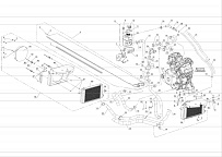 Система охлаждения Тайга Patrul 800 SWT снегохода ТАЙГА PATRUL 800 SWT