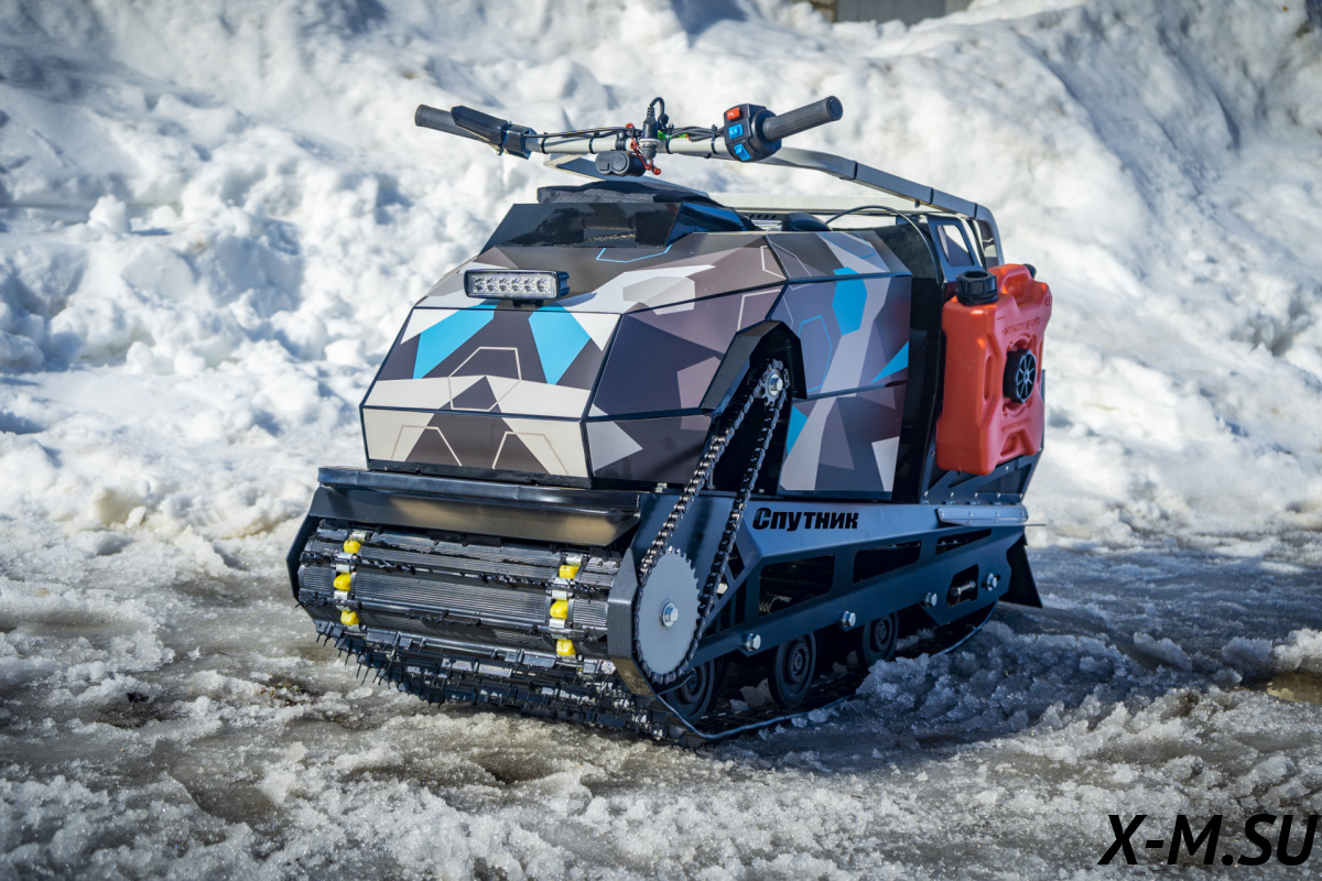 Мотобуксировщик Спутник PRO MAX Мотобуксировщик Спутник PRO MAX