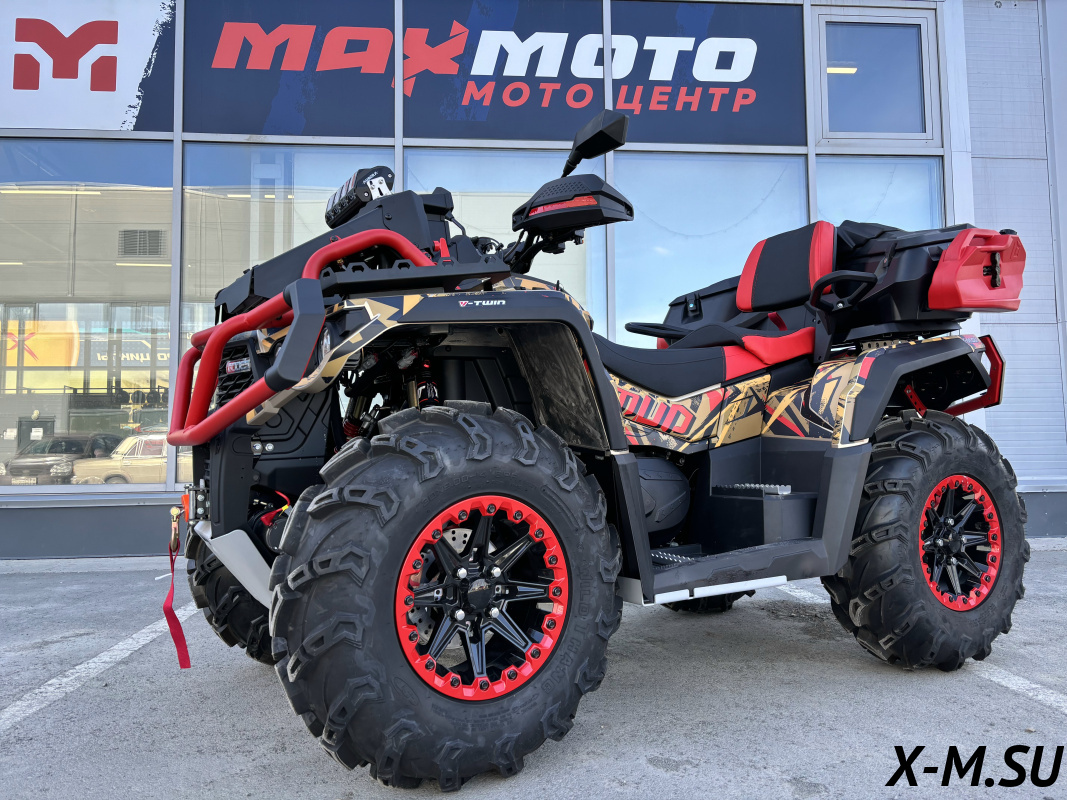 Квадроцикл AODES PATHCROSS MAX 1000 MUD PRO XE LCD двухместный (RATTLESNAKE)