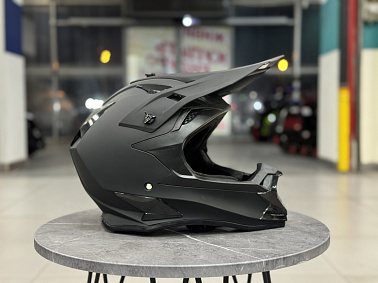 Шлем кроссовый HETOSHI XD1-50 цв. Черный матовый р. M 