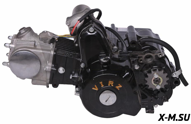 Двигатель в сборе 4Т 147FMD (CUB) 71,8см3 (авт. сц.) (1) (с верх. э/стартером)