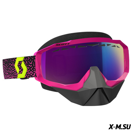 Очки HUSTLE SNOW CROSS purple/yellow amplifier t
