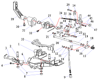 Система переключения 2-х тактного ПЛМ SEANOVO 30F