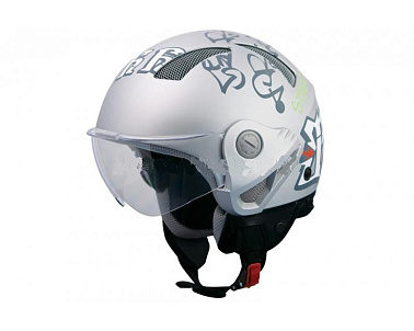 Шлем "THH" T-9 #1 MATT SIL/GRN