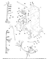 Электрика (USA-S/N-0G438000/BEL-9937000 и выше) 2-Х ТАКТНОГО ПЛМ MERCURY 75 Серийный номер от 0D283222 до 0G760299