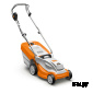 Газонокосилка электро (аккум) RMA 235 до 200м2 в комплекте AK30, AL 101