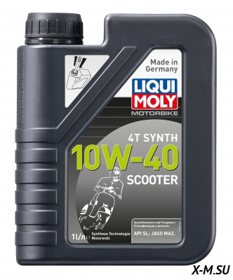 Масло LiquiMoly Scooter Motoroil Synth 4T 10W-40 (1 л) Масло LiquiMoly Scooter Motoroil Synth 4T 10W-40 (1 л)