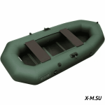 Гребная лодка ПВХ ВЕЛЬБОТ ВУД 2 260 СС