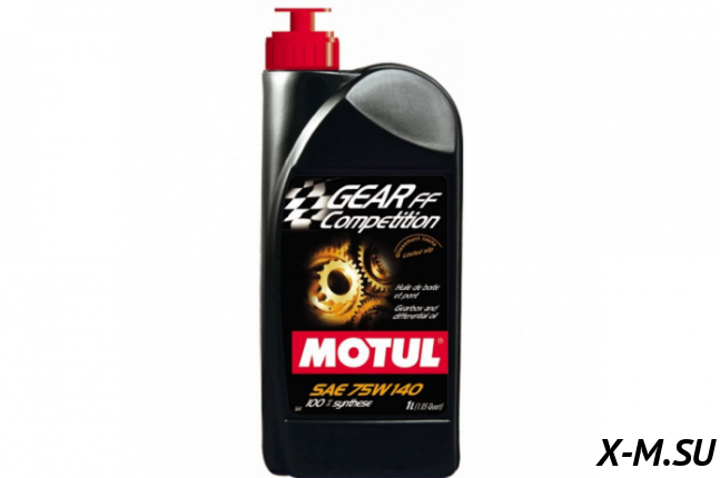 Масло трансмиссионное MOTUL 75w140 син. Gear Competition 1л. НЕ МАРК