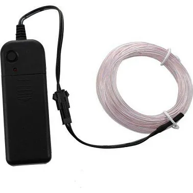 Нить светодиодная (D2.3мм, L-2м, 60LED) 3V (цв. красный)