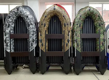 Надувная лодка Хантер 380 ПРО КМФ ХАКИ НАТО