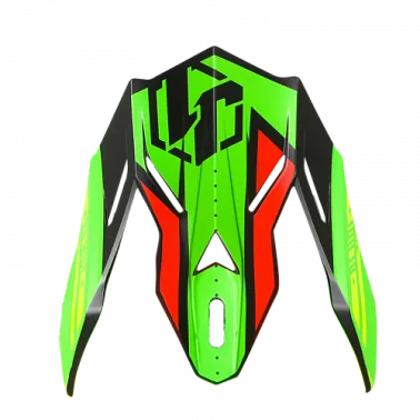 Козырек для шлема JUST1 J38 BLADE красный/зелёный/чёрный